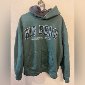 Big Bend National Park Men's Forest Hoodie